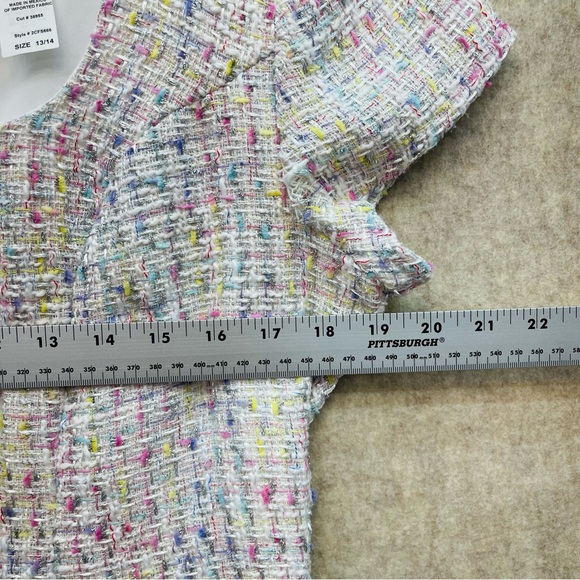 Women's B Darlin Tweed Dress 13/14 Juniors - Picture 8 of 9